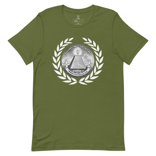 Great Seal White Text Short-Sleeve T-Shirt