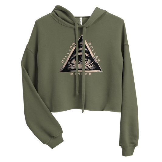MDM Pyramid Crop Hoodie