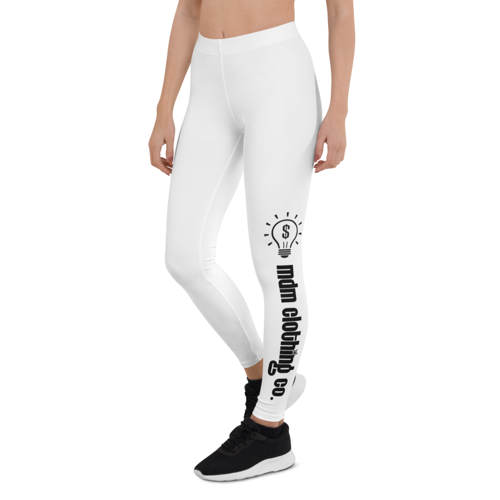 Million Dollar Minded White Leggings