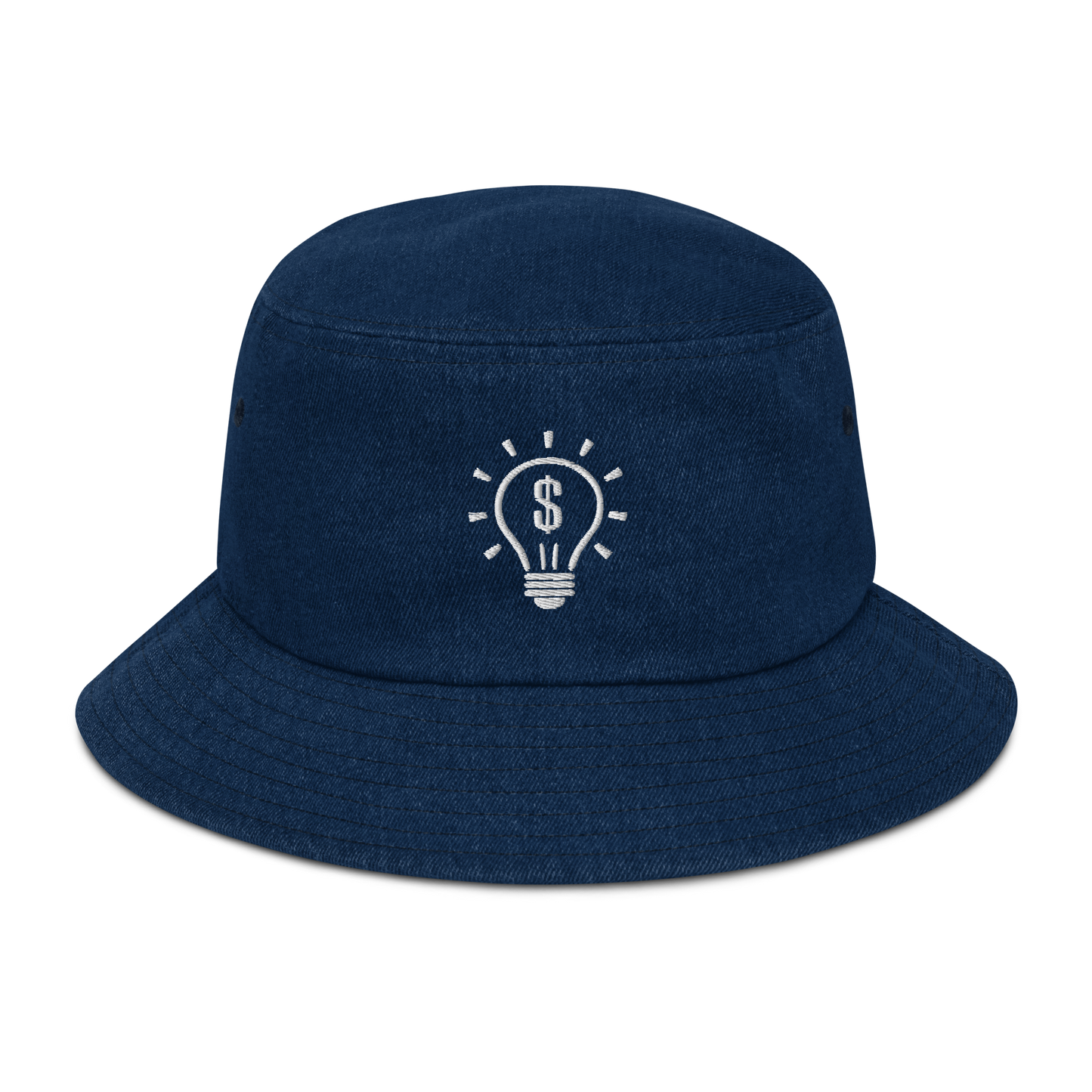 MDM Logo Denim Bucket Hat