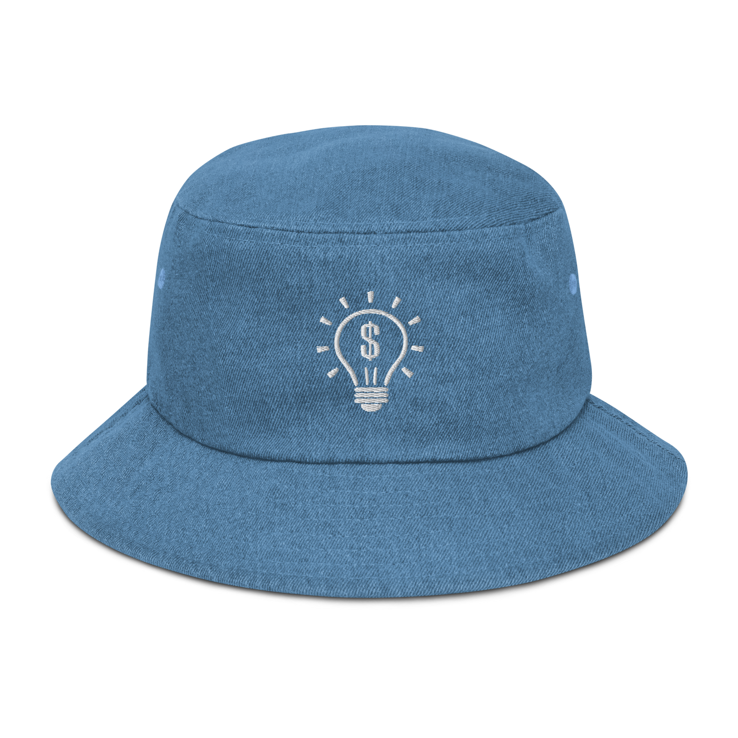 MDM Logo Denim Bucket Hat