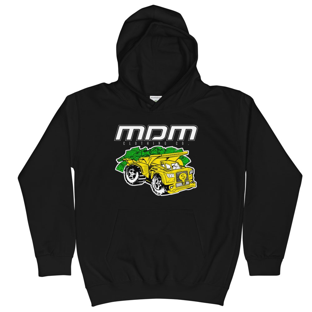 Money Truck Kid's Hoodie