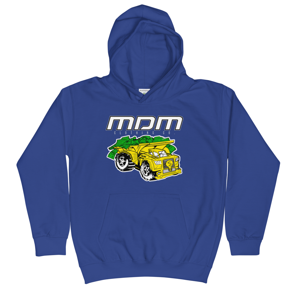 Money Truck Kid's Hoodie