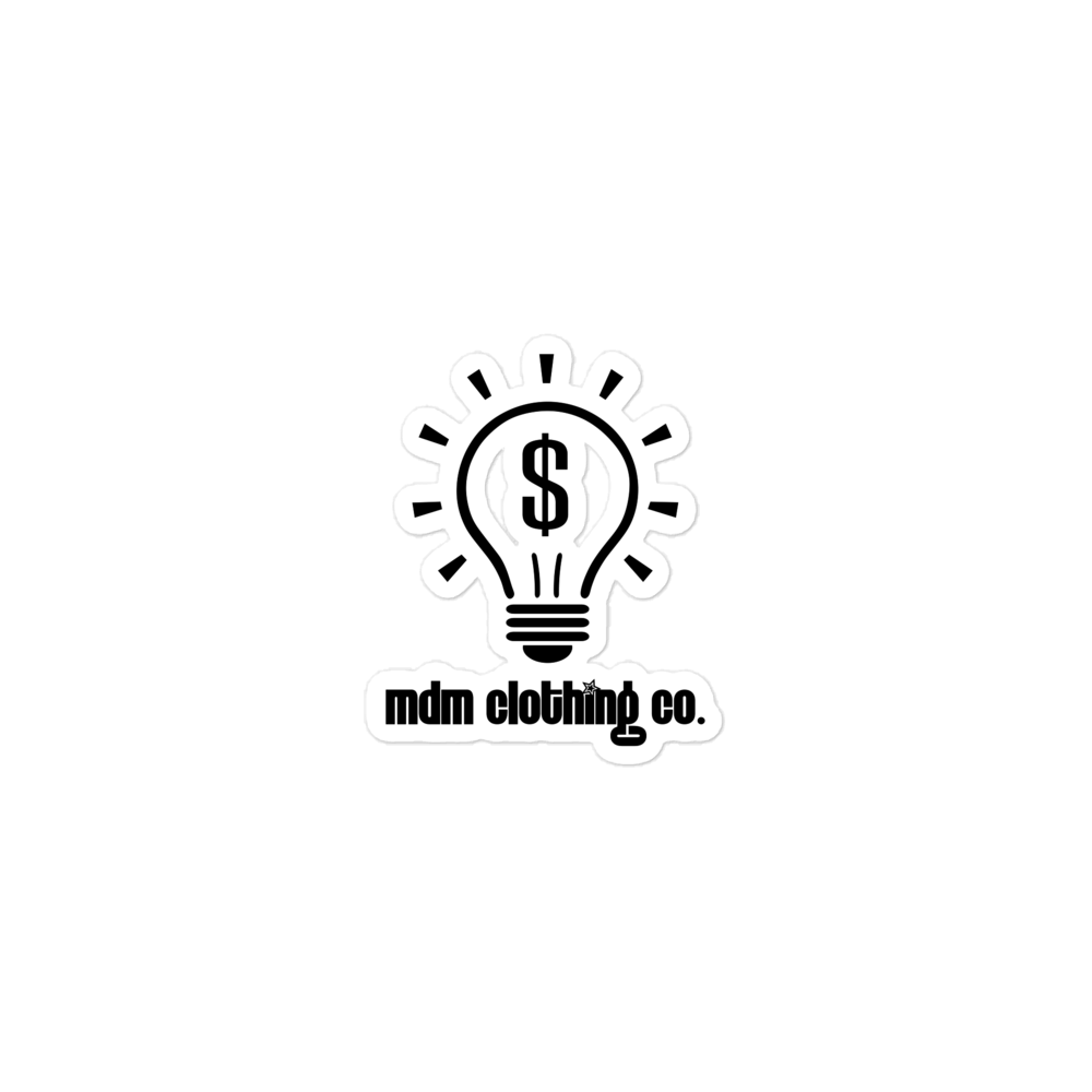MDM Clothing Co. Sticker