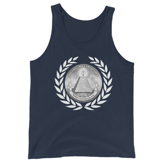 MDM Classy White Text Tank Top