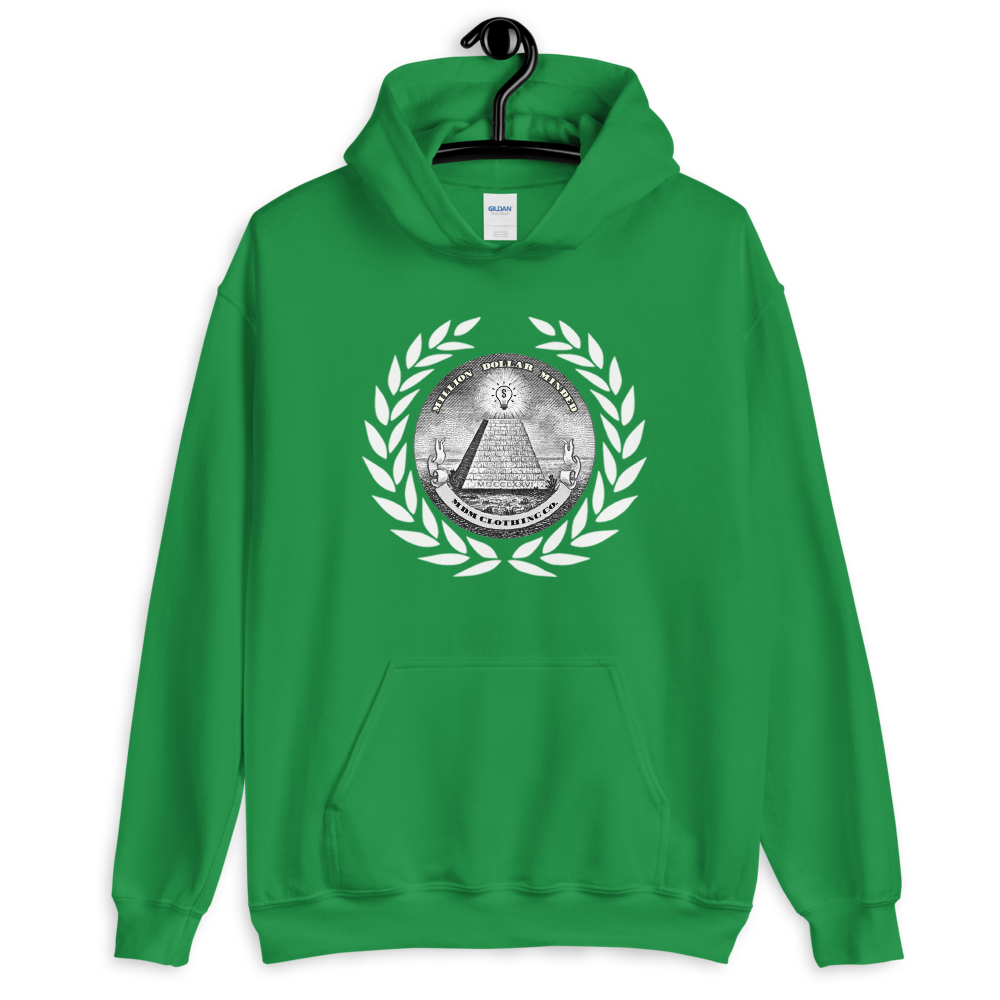 Great Seal White Text Hoodie