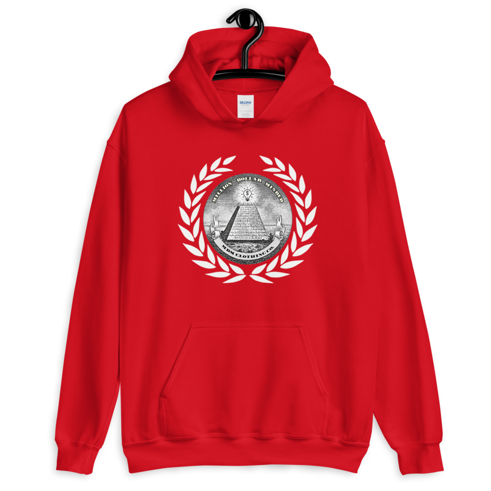 Great Seal White Text Hoodie