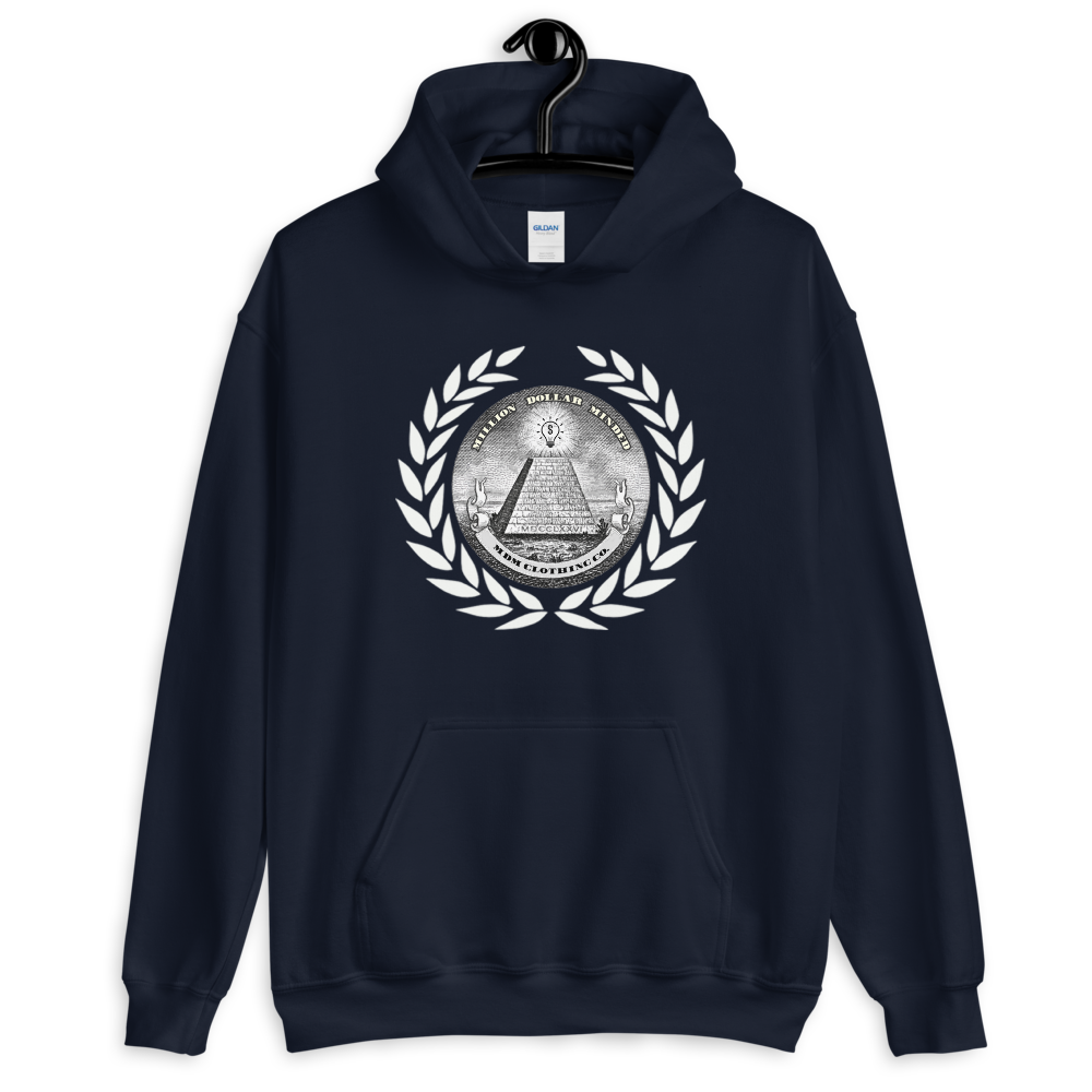Great Seal White Text Hoodie