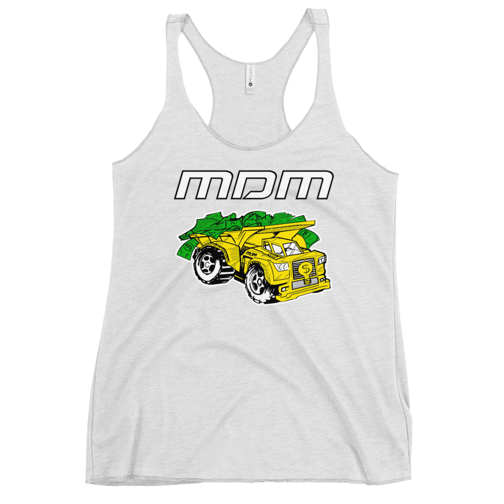 Money Truck Women's Racerback Tank Top
