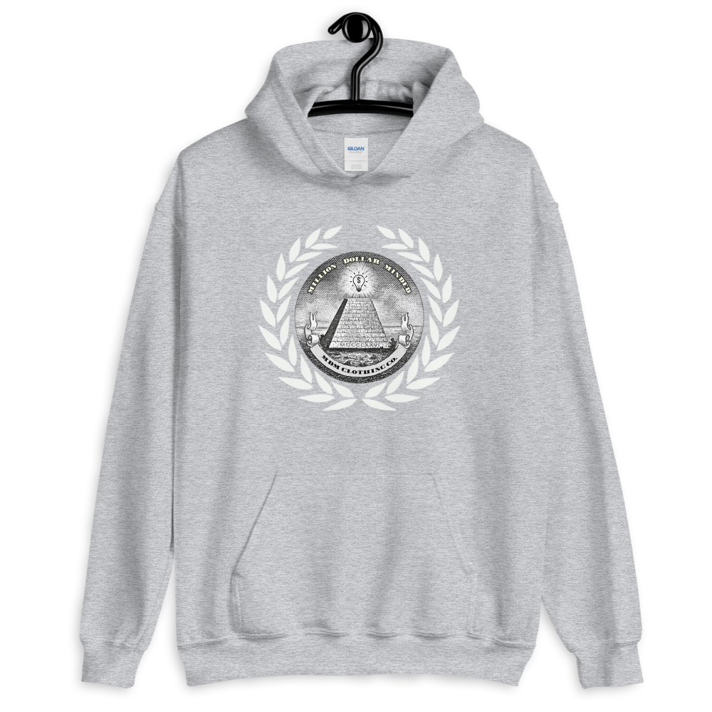 Great Seal White Text Hoodie