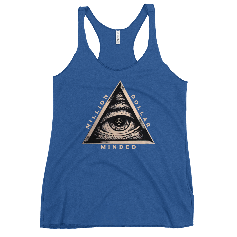 MDM Pyramid Women's Racerback Tank Top