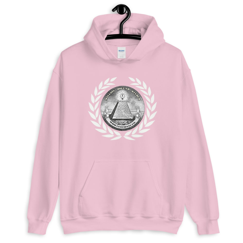 Great Seal White Text Hoodie
