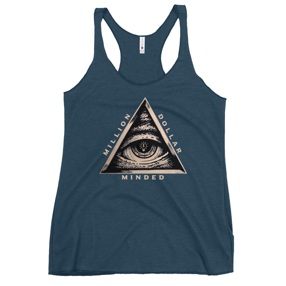 MDM Pyramid Women's Racerback Tank Top