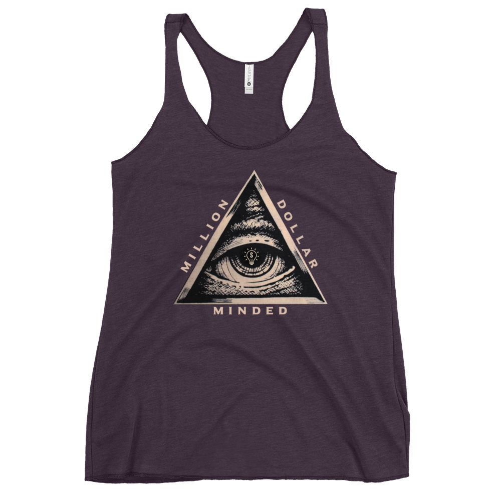 MDM Pyramid Women's Racerback Tank Top