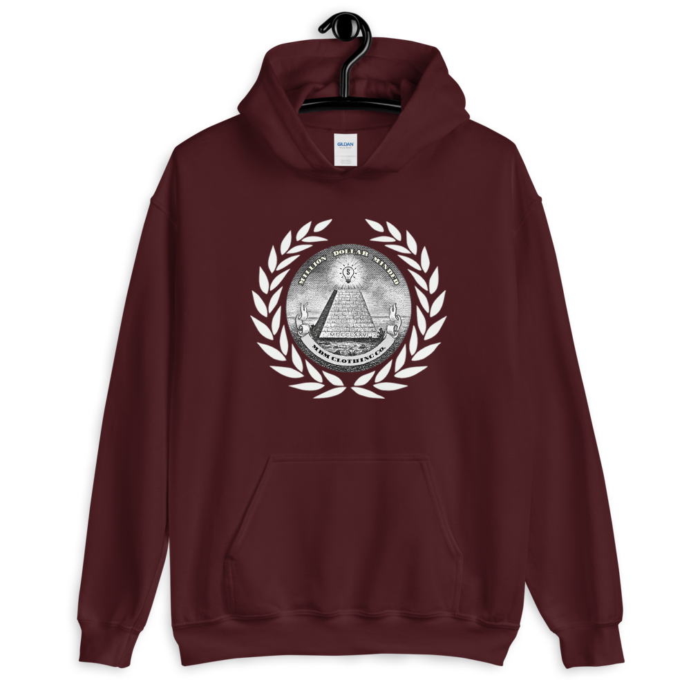 Great Seal White Text Hoodie
