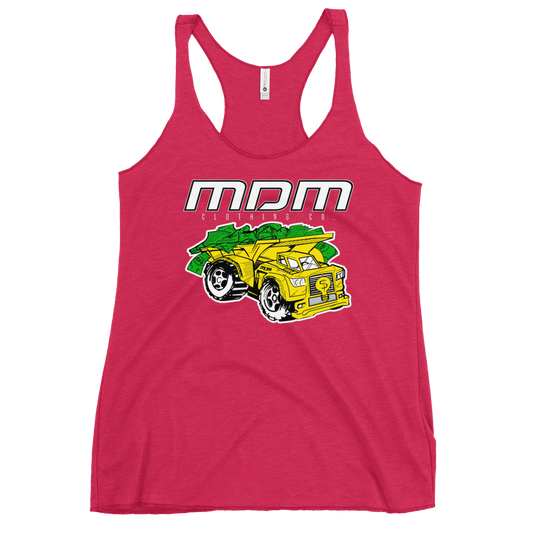 Money Truck Women's Racerback Tank Top