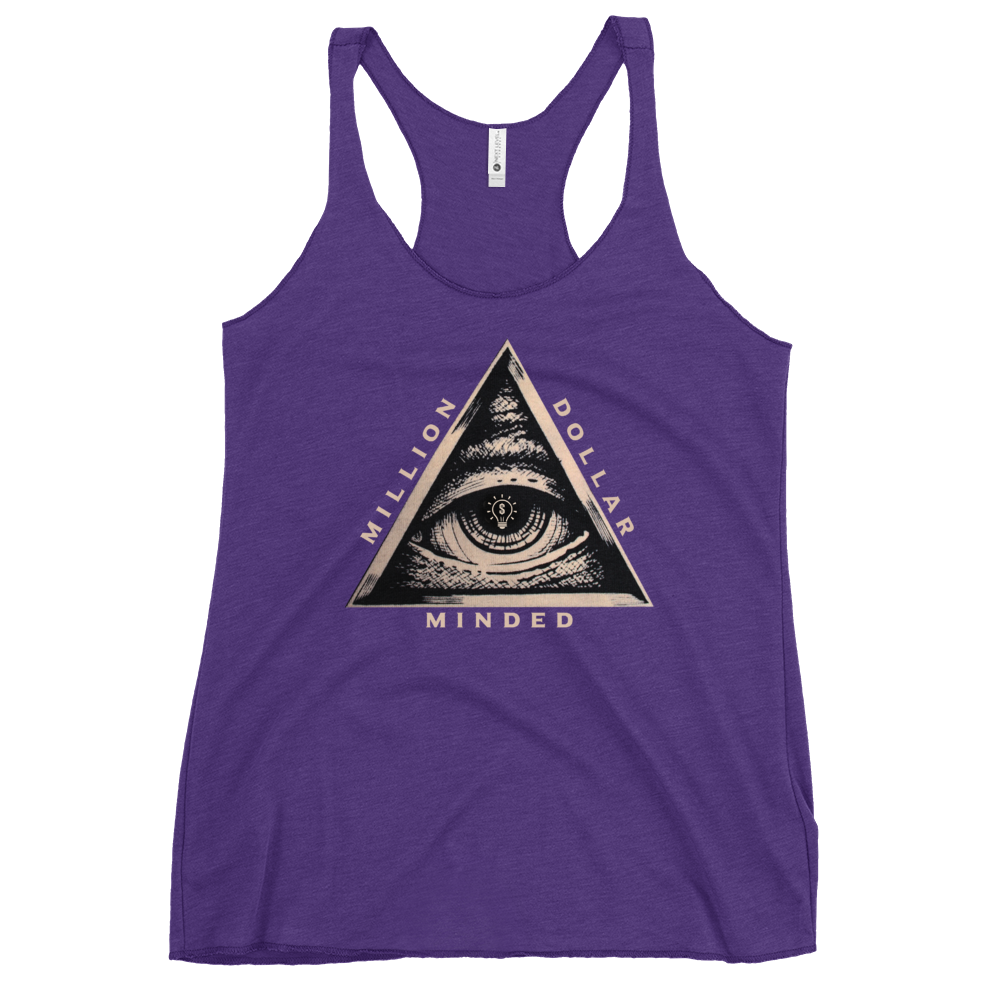 MDM Pyramid Women's Racerback Tank Top