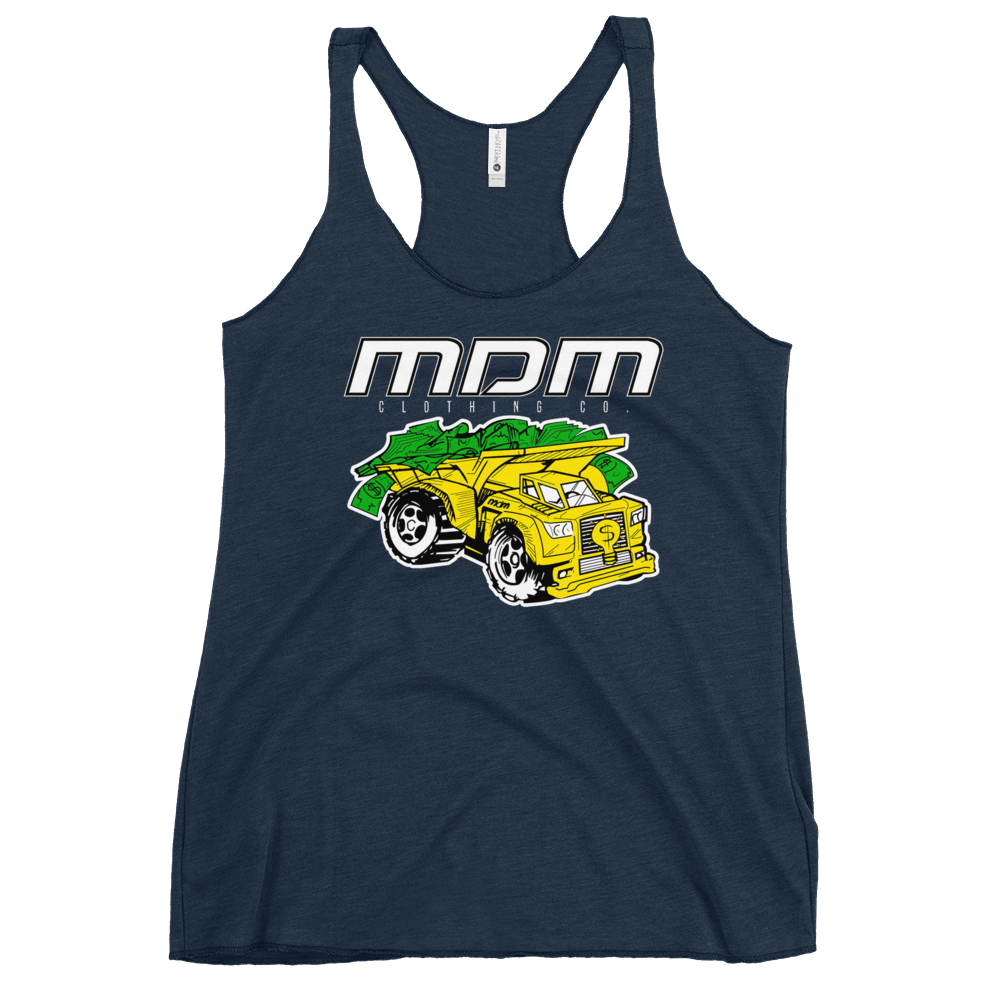 Money Truck Women's Racerback Tank Top