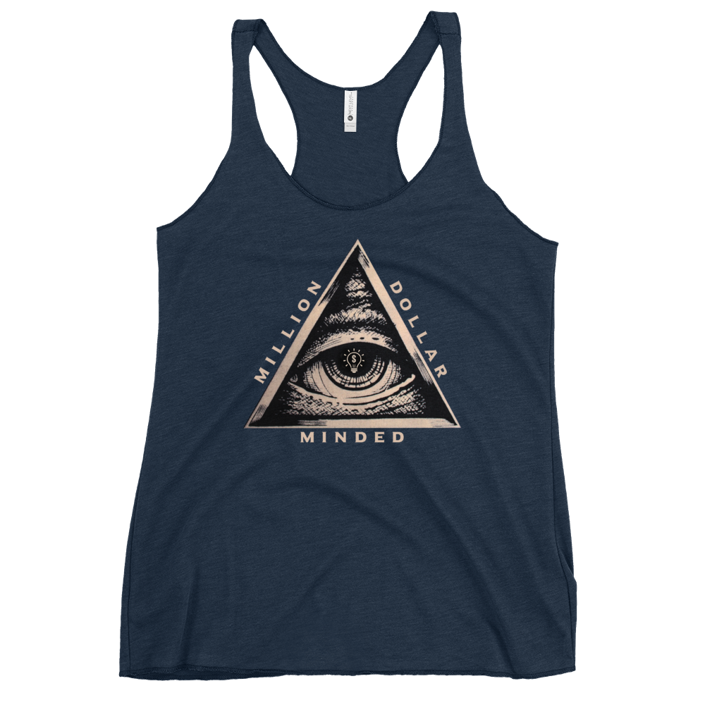 MDM Pyramid Women's Racerback Tank Top