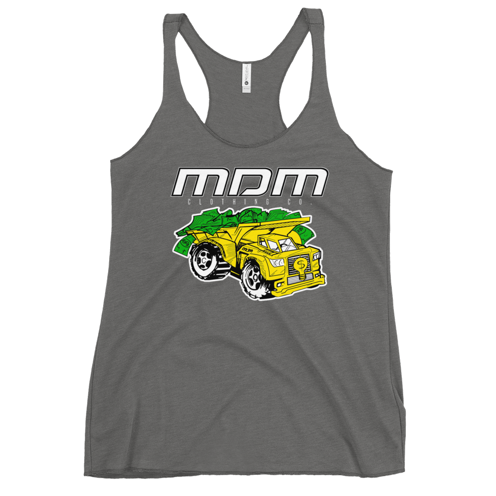 Money Truck Women's Racerback Tank Top