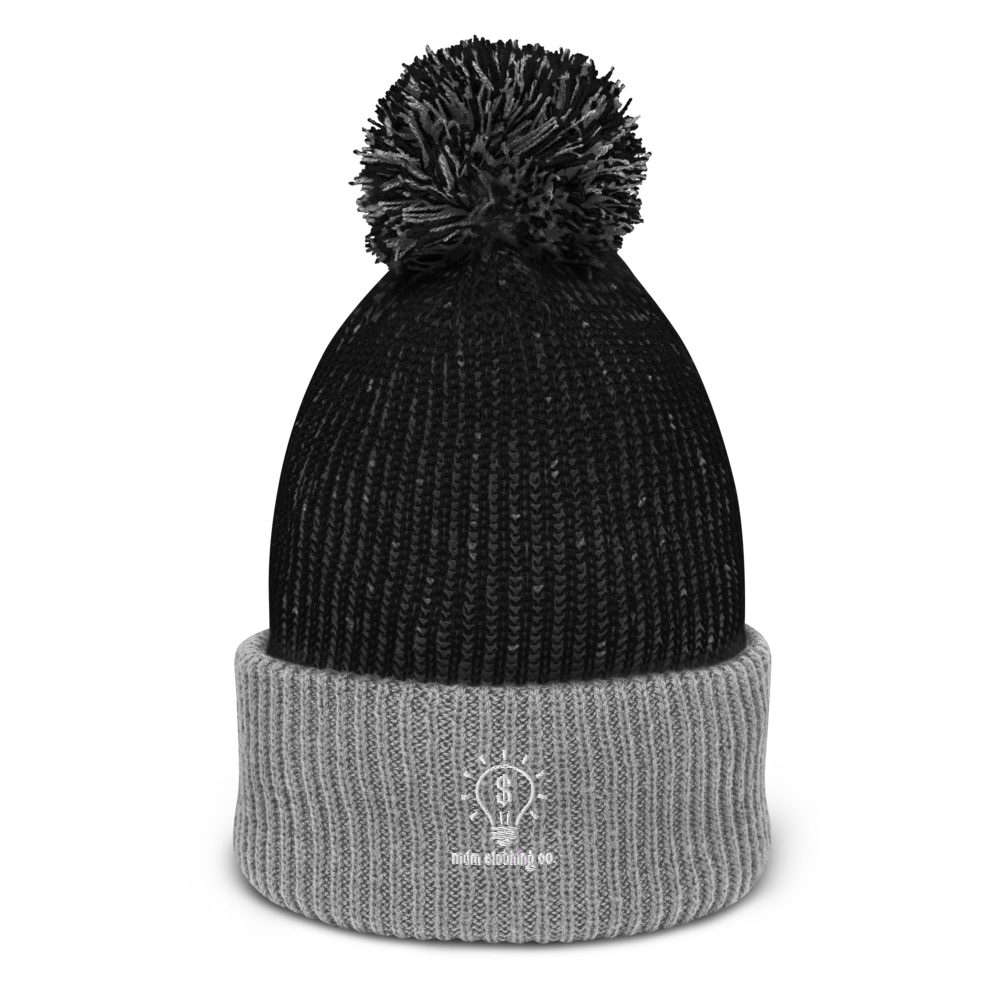 MDM Clothing Co. Speckled Pom-Pom Beanie