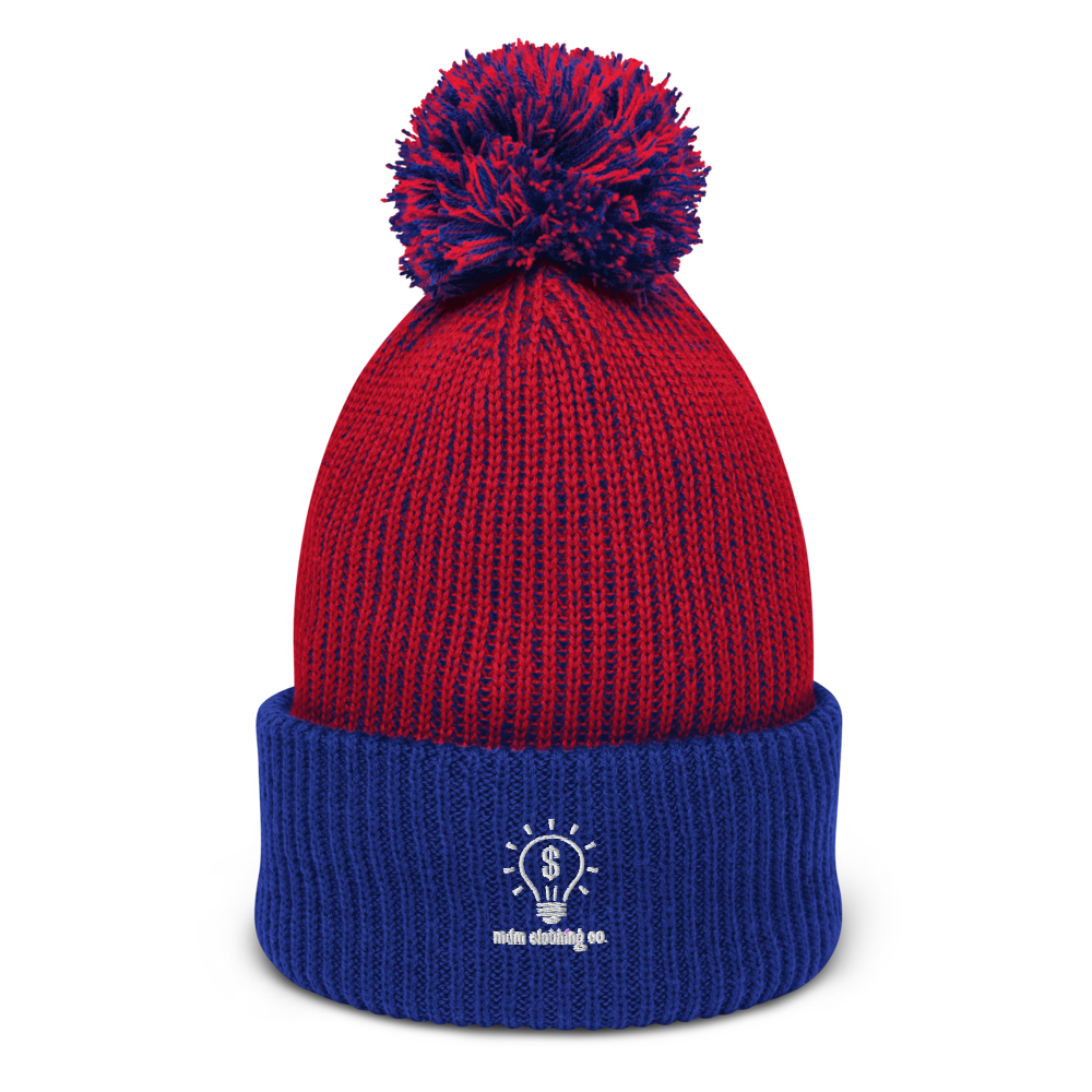 MDM Clothing Co. Speckled Pom-Pom Beanie