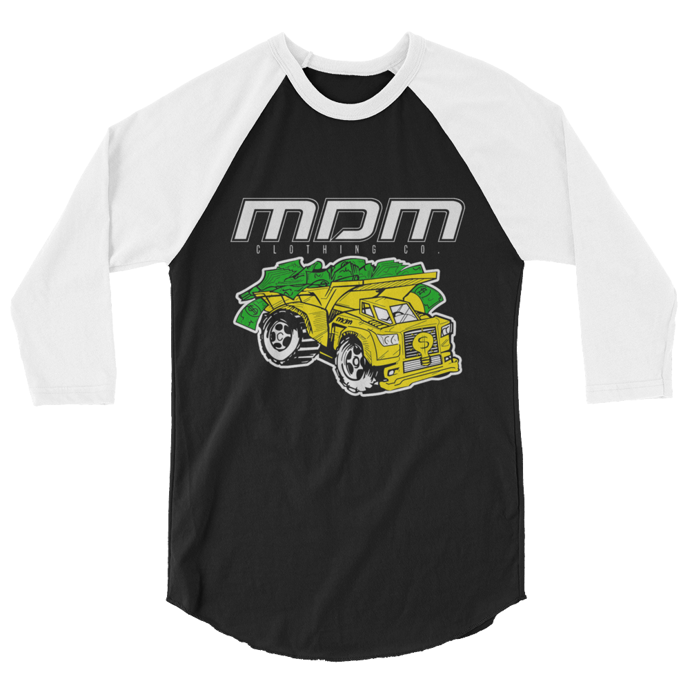 Money Truck 3/4 Sleeve Shirt