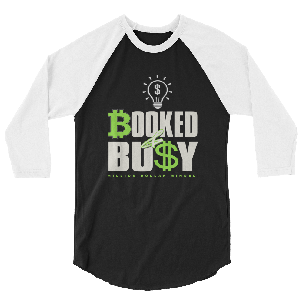 Booked & Busy 3/4 Sleeve Shirt