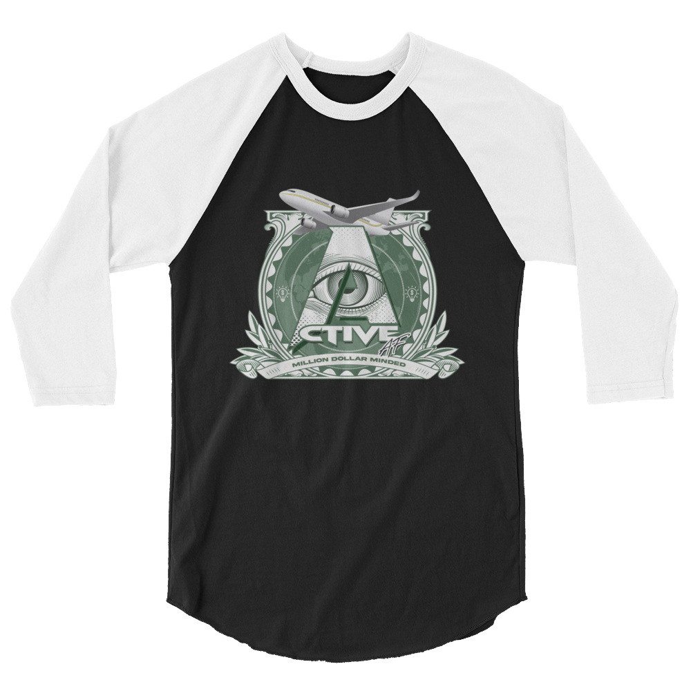 Active AF Fly High 3/4 Sleeve Shirt