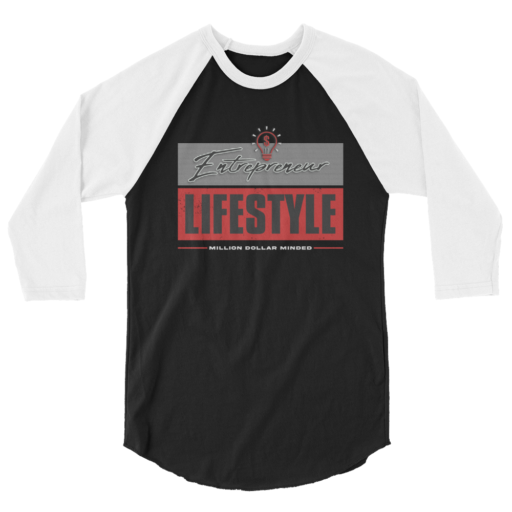 Entrepreneur Lifestyle 3/4 Sleeve Shirt