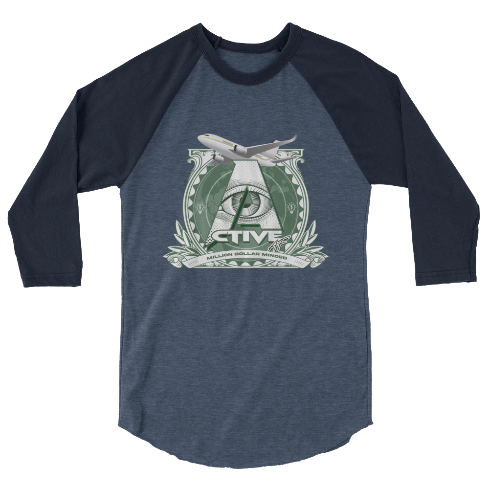 Active AF Fly High 3/4 Sleeve Shirt