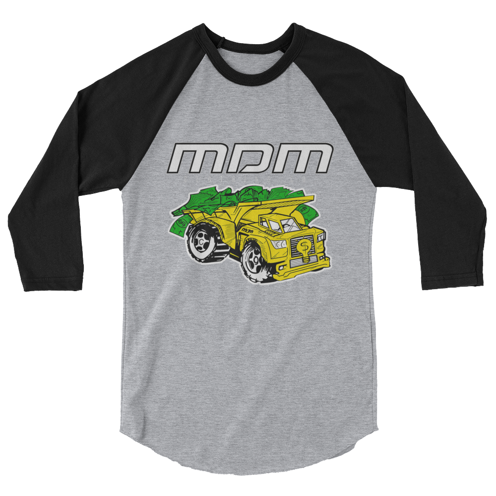 Money Truck 3/4 Sleeve Shirt