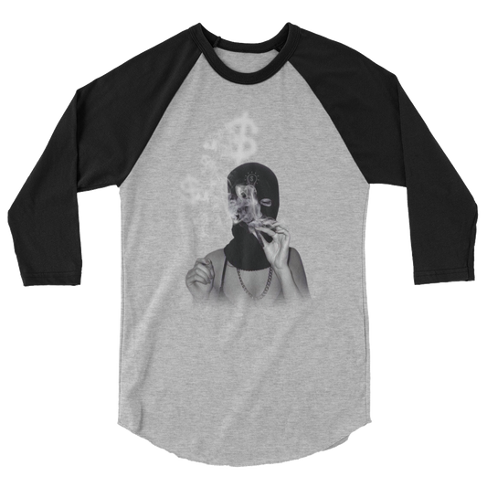 Blowin' Money 3/4 Sleeve Shirt