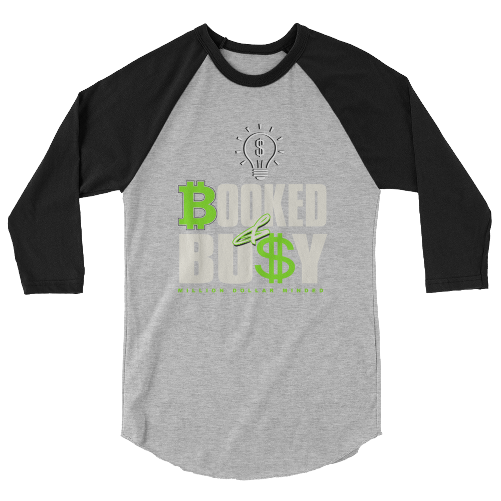 Booked & Busy 3/4 Sleeve Shirt