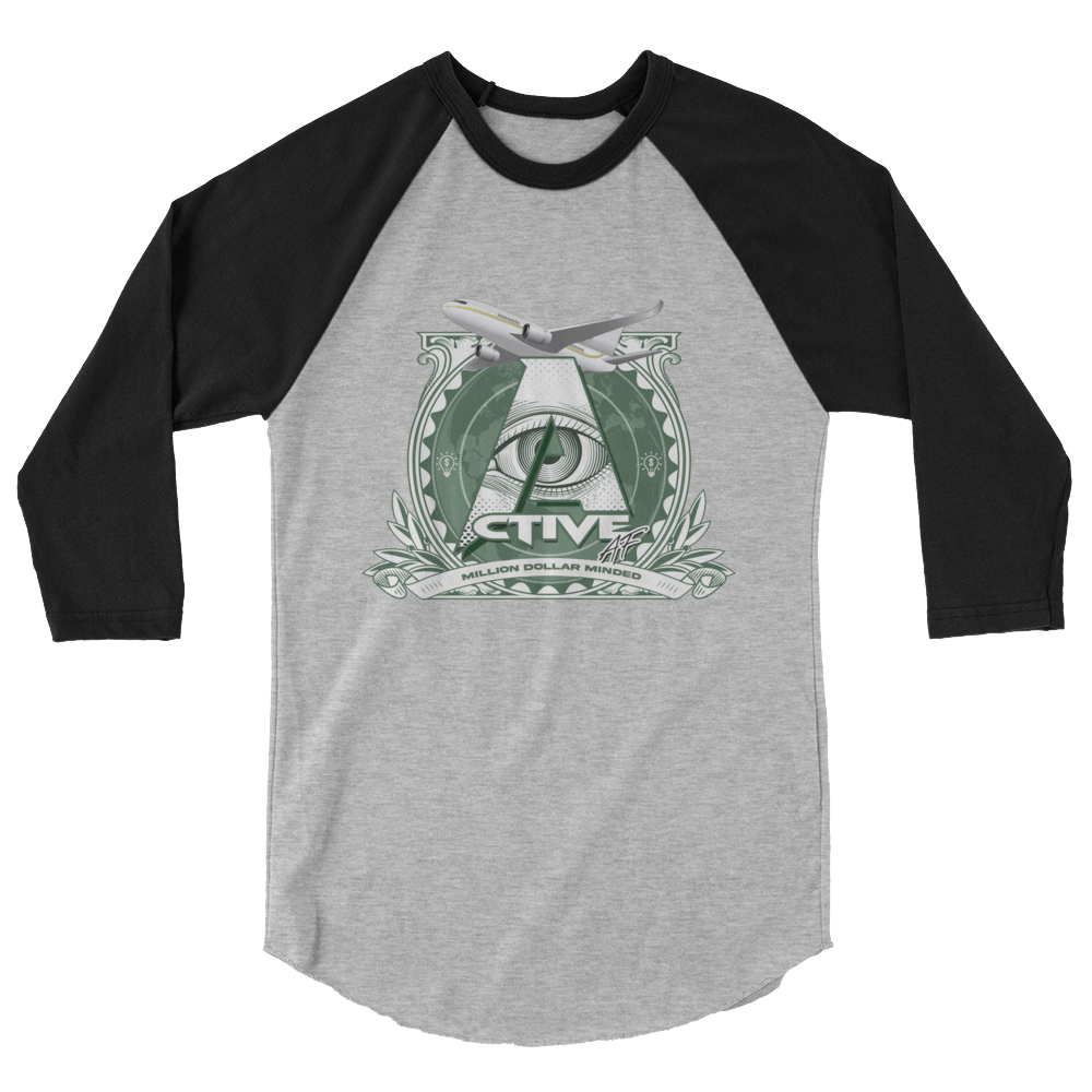 Active AF Fly High 3/4 Sleeve Shirt
