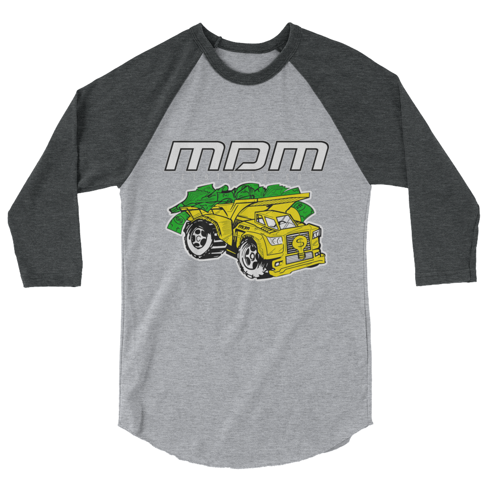 Money Truck 3/4 Sleeve Shirt