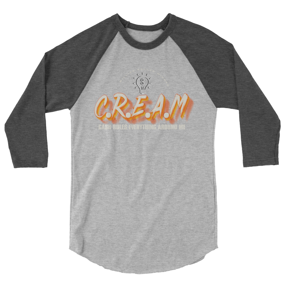 CREAM 3/4 Sleeve Shirt