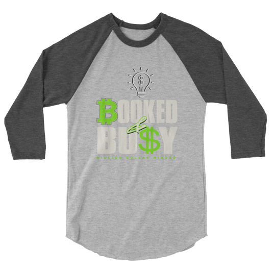 Booked & Busy 3/4 Sleeve Shirt