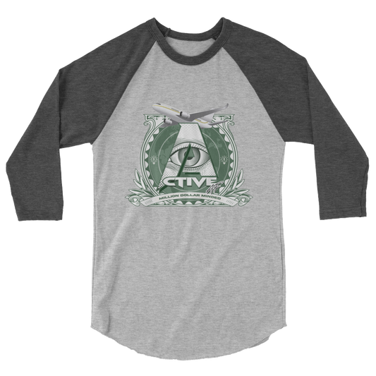 Active AF Fly High 3/4 Sleeve Shirt