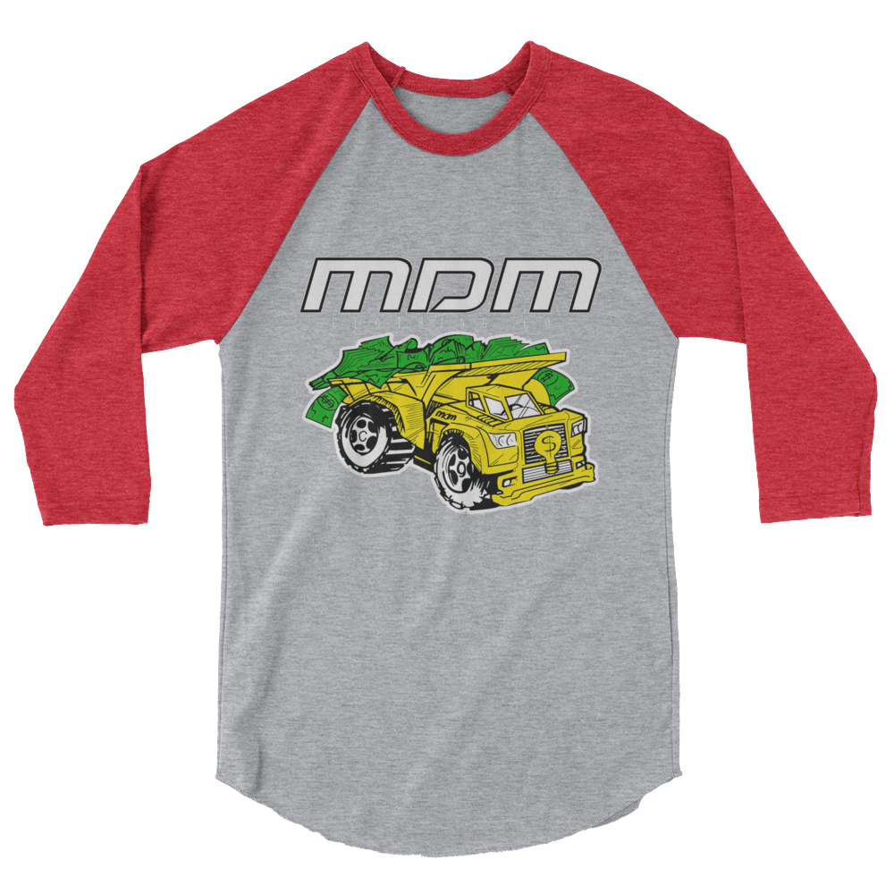 Money Truck 3/4 Sleeve Shirt