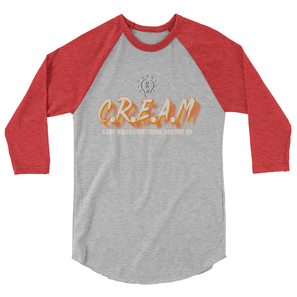 CREAM 3/4 Sleeve Shirt
