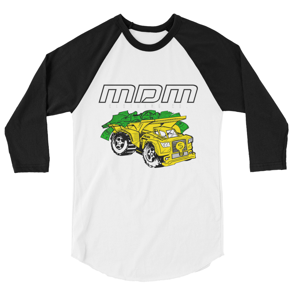Money Truck 3/4 Sleeve Shirt