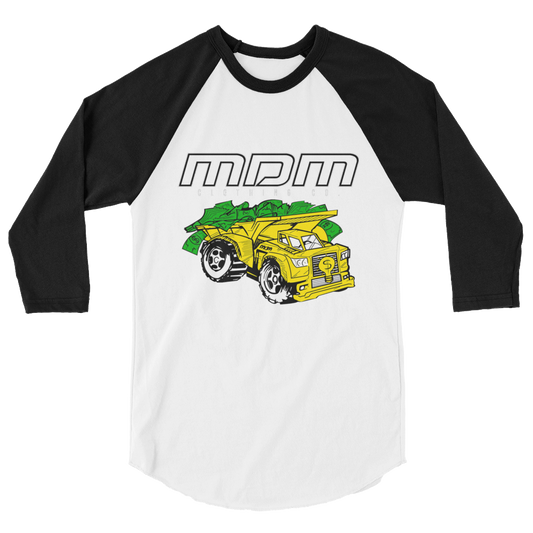 Money Truck 3/4 Sleeve Shirt