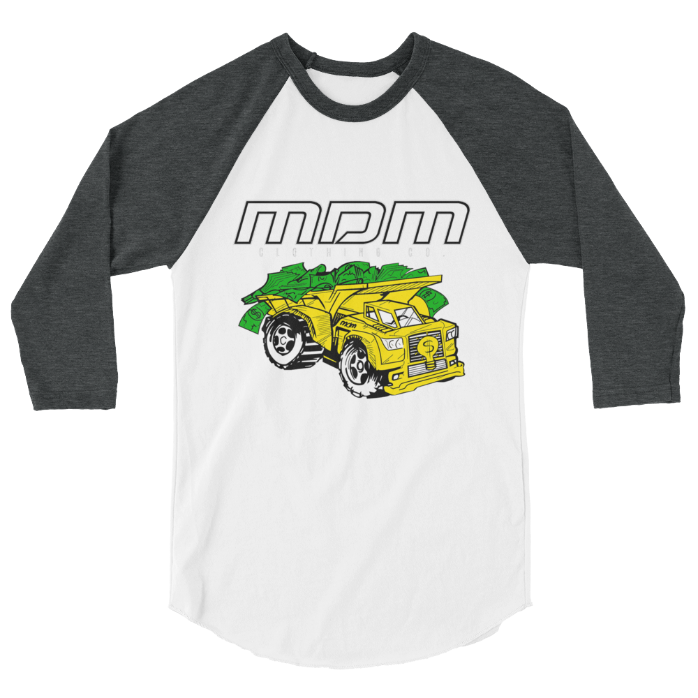 Money Truck 3/4 Sleeve Shirt