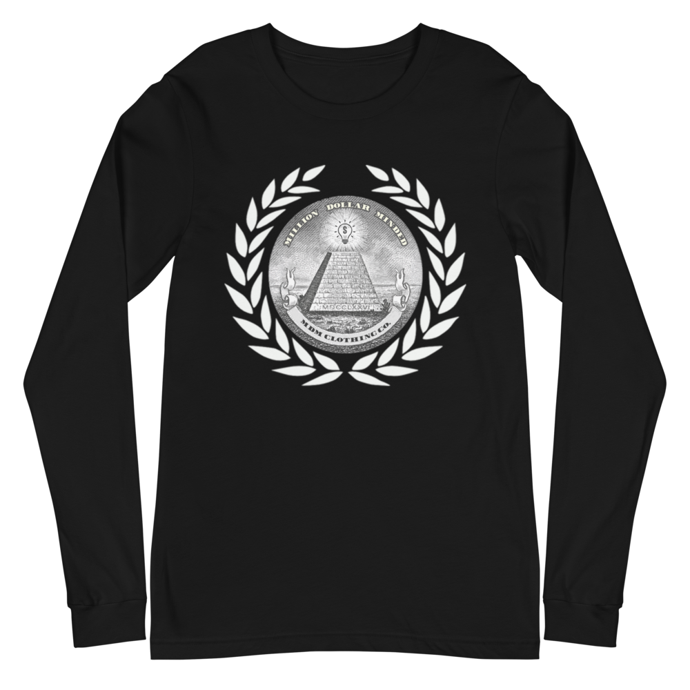 Great Seal White Text Long Sleeve Tee