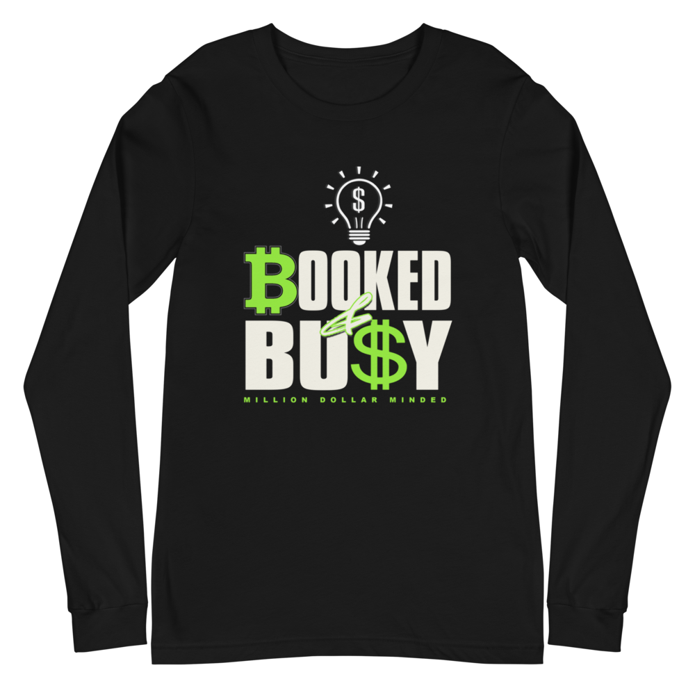 Booked & Busy Long Sleeve Tee