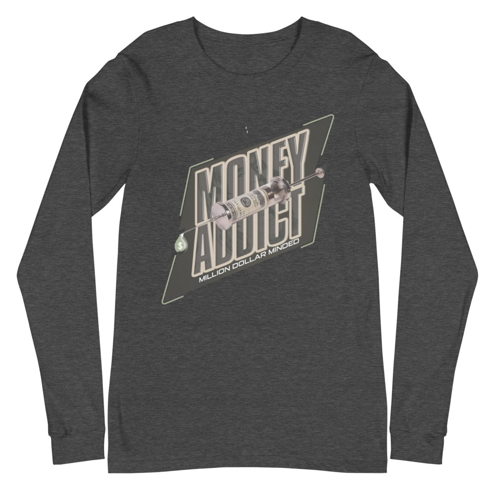 Money Addict Long Sleeve Tee
