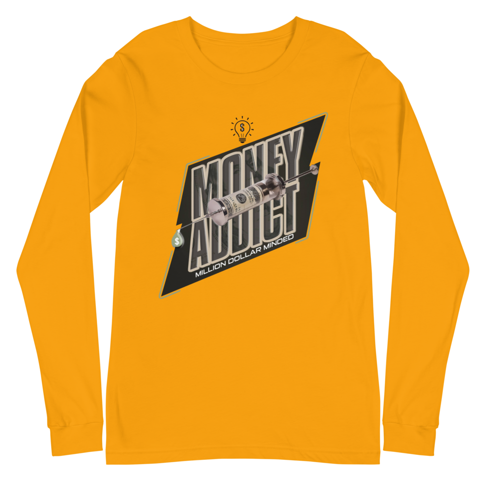 Money Addict Long Sleeve Tee