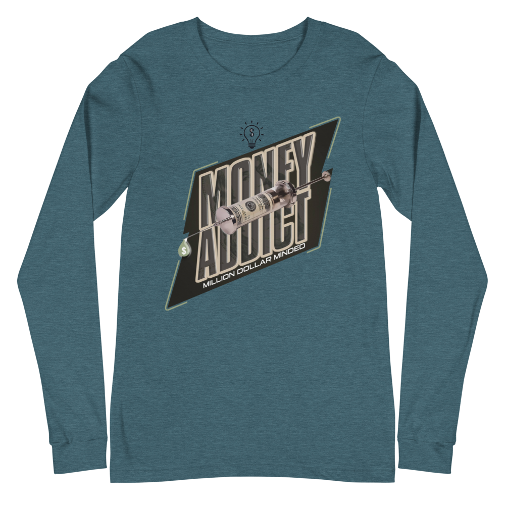 Money Addict Long Sleeve Tee