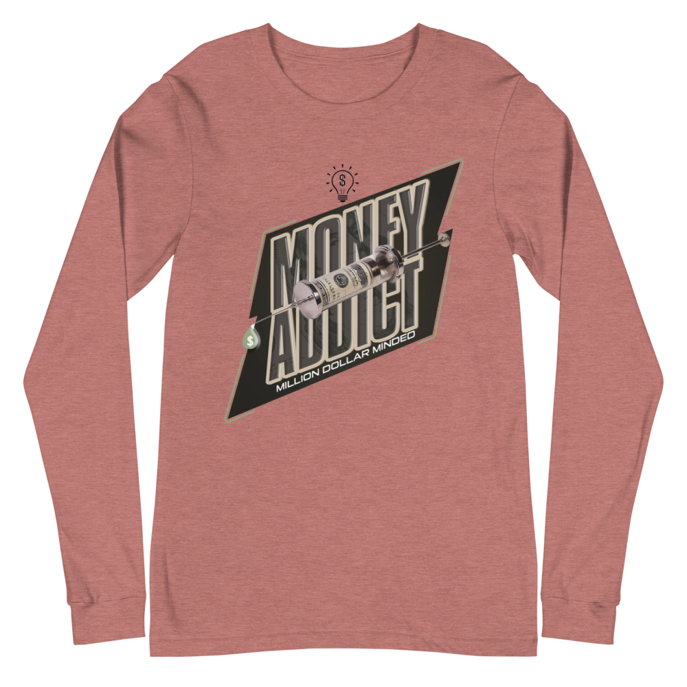 Money Addict Long Sleeve Tee